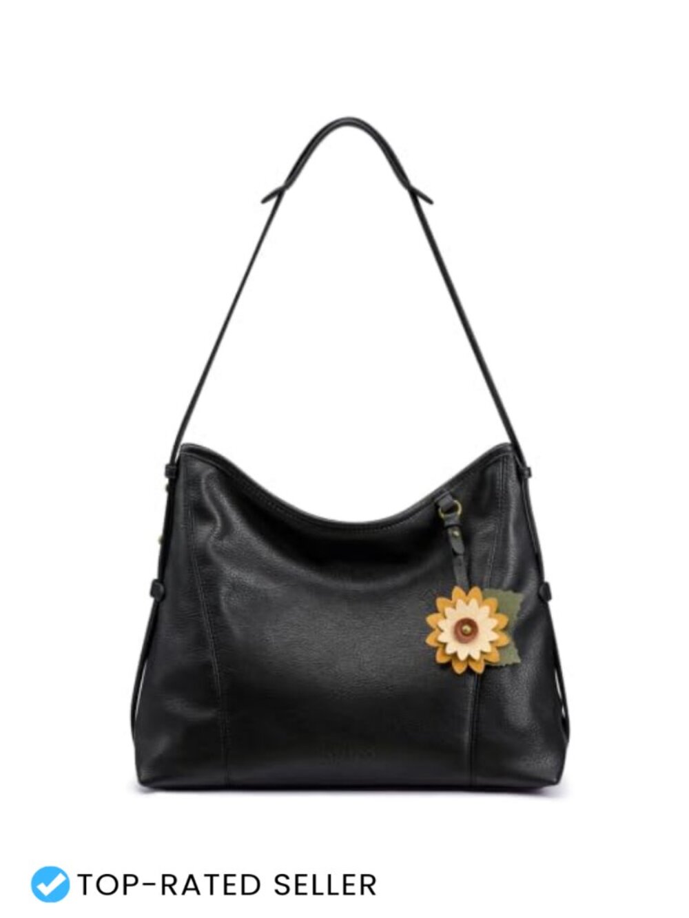Hobo Shoulder Bag Crossbody Purse Water-Resistant PU Leather Women